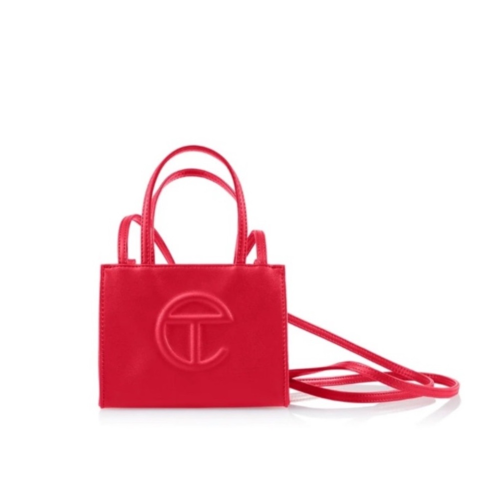 Telfar Red Small Shopping Mini Bag🦞